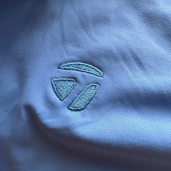 NWT Peter Millar Betty Drop V Polo Abaco Blue Navy UPF 50+ Sun Protection XL - Picture 7 of 8